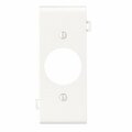 Ezgeneration 0PSC7-00W Single Gang Sectional Receptacle Wallplate EZ716473